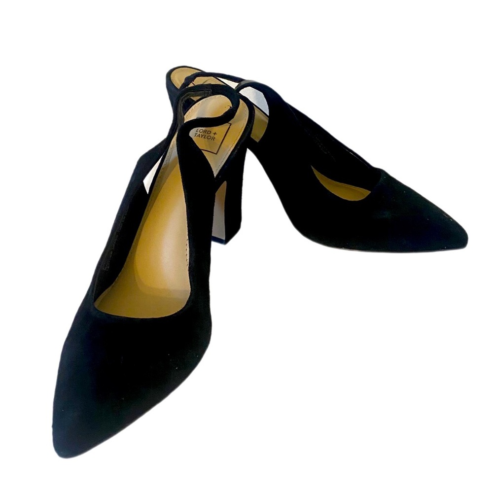 Lord & Taylor Suede Leather Heels